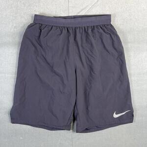 Nike Flex Stride Running Shorts Mens Small Purple 9" Brief Lined CD8329-015